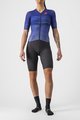 CASTELLI Kombinezon kolarski - PR W SPEED - niebieski/fioletowy