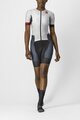 CASTELLI Kombinezon kolarski - FREE SANREMO 2 W - biały/czarny