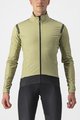 CASTELLI Kolarska ocieplana kurtka - ALPHA ROS 2 LIGHT - jasnozielony