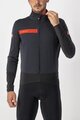 CASTELLI Kolarska ocieplana kurtka - BETA ROS - czarny
