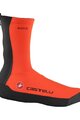 CASTELLI Kolarskie ochraniacze na buty rowerowe - INTENSO UL - pomarańczowy/czerwony