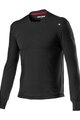 CASTELLI Kolarska koszulka z długim rękawem - MERINO LS TEE - czarny