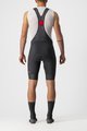 CASTELLI Krótkie spodnie kolarskie z szelkami - ENDURANCE 3 - czarny