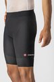 CASTELLI Krótkie spodnie kolarskie bez szelek - ENDURANCE 3 - czarny
