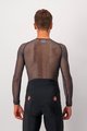 CASTELLI Kolarska koszulka z długim rękawem - MIRACOLO WOOL - szary
