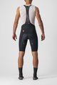 CASTELLI Krótkie spodnie kolarskie z szelkami - FREE AERO RC - czarny