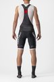 CASTELLI Krótkie spodnie kolarskie z szelkami - COMPETIZIONE KIT - czarny