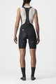 CASTELLI Krótkie spodnie kolarskie z szelkami - FREE AERO RC W - czarny