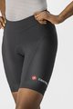 CASTELLI Krótkie spodnie kolarskie bez szelek - ENDURANCE W - czarny