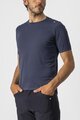 CASTELLI Kolarska koszulka z krótkim rękawem - TECH 2 TEE - niebieski