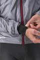 CASTELLI Kolarska wodoodporna kurtka - TEMPESTA LITE - szary