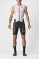 CASTELLI Kombinezon kolarski - FREE SANREMO 2 - czarny/biały