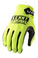 KENNY Kolarskie rękawiczki z długimi palcami - GLOVES UP - żółty