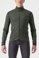 CASTELLI Kolarska ocieplana kurtka - ALPHA ULTIMATE INSULATED - zielony