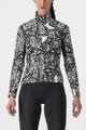 CASTELLI Kolarska ocieplana kurtka - UNLIMITED PERFETTO ROS 2 W - czarny/biały
