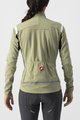 CASTELLI Kolarska ocieplana kurtka - PERFETTO ROS 2 W - jasnozielony