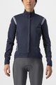 CASTELLI Kolarska ocieplana kurtka - PERFETTO ROS 2 W - niebieski