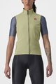 CASTELLI Kamizelka kolarska - PERFETTO ROS 2 W - jasnozielony