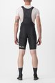 CASTELLI Krótkie spodnie kolarskie z szelkami - PREMIO BLACK LTD EDITION - czarny/złoty