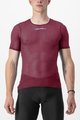 CASTELLI Kolarska koszulka z krótkim rękawem - PRO MESH 2.0 - bordowy
