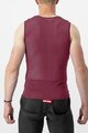 CASTELLI Kolarski bezrękawnik - PRO MESH 2.0 - bordowy