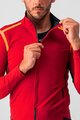 CASTELLI Kolarska ocieplana kurtka - PERFETTO ROS - czerwony