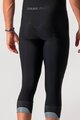 CASTELLI Kolarskie spodnie 3/4 z szelkami - TUTTO NANO - czarny