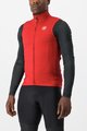 CASTELLI Kamizelka kolarska - PRO THERMAL MID - czerwony
