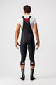 CASTELLI Kolarskie spodnie 3/4 z szelkami - SORPASSO ROS - czarny