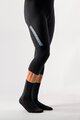 CASTELLI Kolarskie spodnie 3/4 z szelkami - SORPASSO ROS - czarny