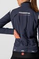 CASTELLI Kolarska ocieplana kurtka - ALPHA ROS 2 W - niebieski