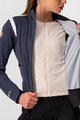 CASTELLI Kolarska ocieplana kurtka - ALPHA ROS 2 W - niebieski