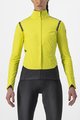 CASTELLI Kolarska ocieplana kurtka - ALPHA ROS 2 W - żółty