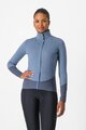 CASTELLI Kolarska ocieplana kurtka - BETA ROS W - niebieski