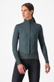 CASTELLI Kolarska ocieplana kurtka - BETA ROS W - zielony