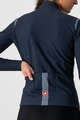 CASTELLI Zimowa koszulka kolarska z długim rękawem - TUTTO NANO ROS W - niebieski