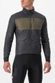 CASTELLI Kolarska ocieplana kurtka - UNLIMITED PUFFY - antracyt