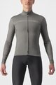 CASTELLI Zimowa koszulka kolarska z długim rękawem - PRO THERMAL LS - szary
