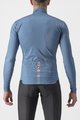 CASTELLI Zimowa koszulka kolarska z długim rękawem - PRO THERMAL LS - niebieski