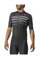 CASTELLI Koszulka kolarska z krótkim rękawem - ENDURANCE PRO - czarny/szary