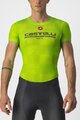 CASTELLI Kolarska koszulka z krótkim rękawem - PRO MESH BL - jasnozielony