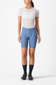 CASTELLI Krótkie spodnie kolarskie bez szelek - FREE AERO RC W SHORT - jasnoniebieski