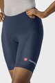 CASTELLI Krótkie spodnie kolarskie bez szelek - ENDURANCE W - niebieski