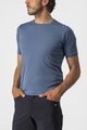 CASTELLI Kolarska koszulka z krótkim rękawem - TECH 2 TEE - niebieski