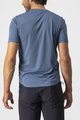 CASTELLI Kolarska koszulka z krótkim rękawem - TECH 2 TEE - niebieski