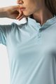 CASTELLI Kolarska koszulka z krótkim rękawem - TECH 2 POLO - jasnoniebieski