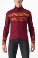 CASTELLI Kolarska ocieplana kurtka - UNLIMITED PERFETTO ROS 2 - bordowy