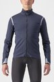 CASTELLI Kolarska ocieplana kurtka - ALPHA ULTIMATE INSULATED - niebieski