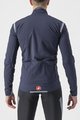 CASTELLI Kolarska ocieplana kurtka - ALPHA ULTIMATE INSULATED - niebieski