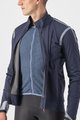 CASTELLI Kolarska ocieplana kurtka - ALPHA ULTIMATE INSULATED - niebieski